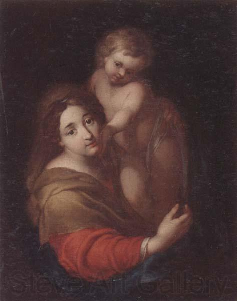 unknow artist The madonna and child Norge oil painting art